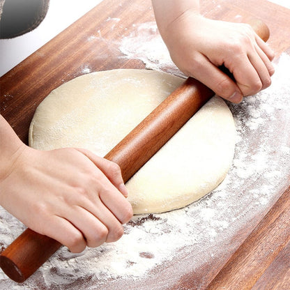 Solid Wood Rolling Pin – Ebony Finish