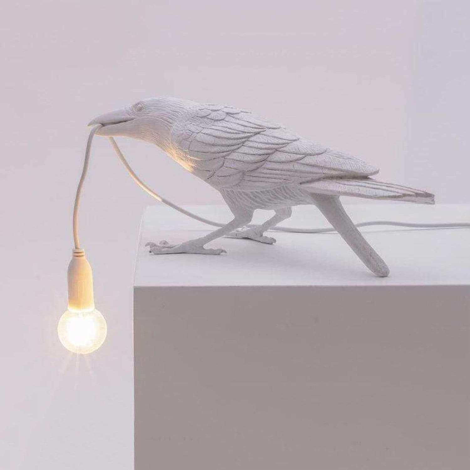 Home Decorative Lamp Black Metal | Raven-6