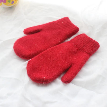 Women Soft Knit Mittens | Wilma