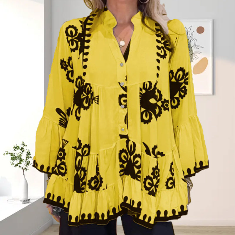 Boho Print Tunic Top | Tansy