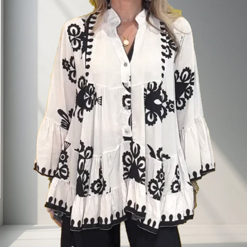 Boho Print Tunic Top | Tansy