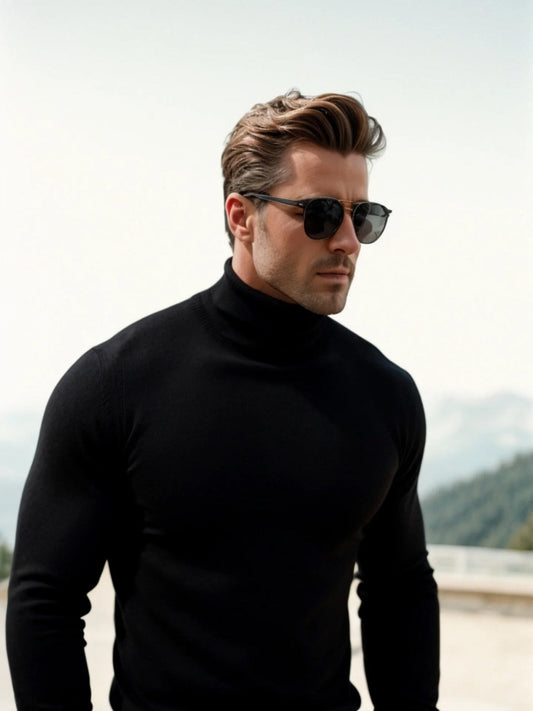 Men’s Classic Turtleneck Sweater | Tim