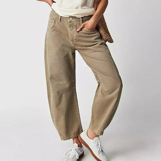 Relaxed Wide-Leg Utility Pants | Heaven