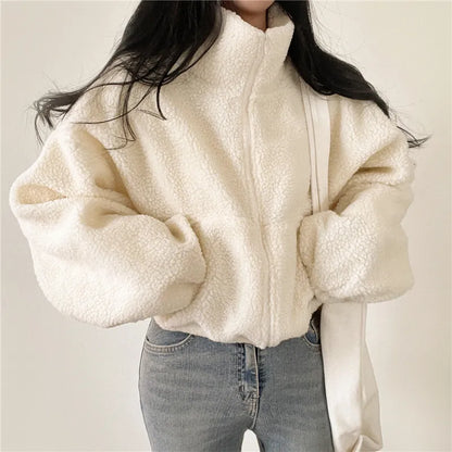 Cozy Zip-Up Sherpa Jacket | Danielea