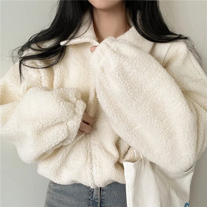 Cozy Zip-Up Sherpa Jacket | Danielea