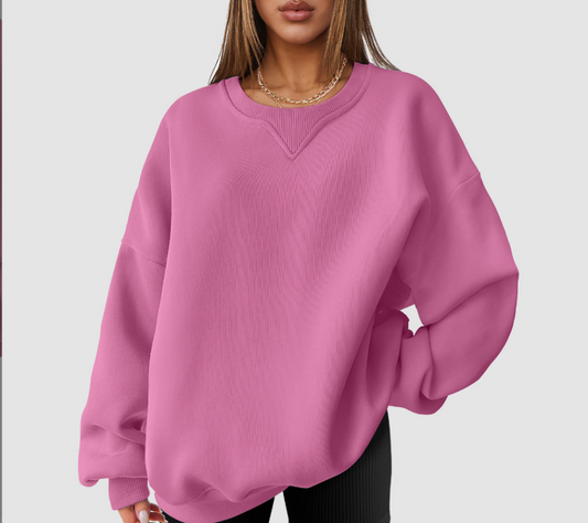 Women Oversized Crewneck Sweatshirt | Irenee