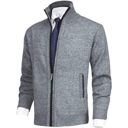 Trendy men's full-zip cardigan | Sylas