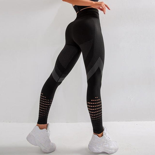 Women Leggings Black Spandex Nylon | Opus-1