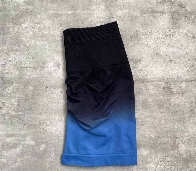 Variant image for Women Biker Shorts Gradient Nylon | Bella-19