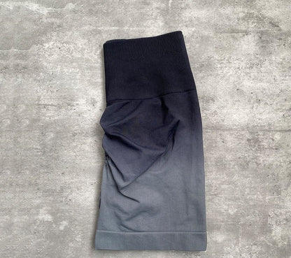 Variant image for Women Biker Shorts Gradient Nylon | Bella-13