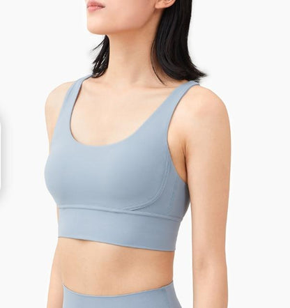 Variant image for Women Sports Bra Black Nylon Spandex | Activewear-9