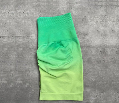 Variant image for Women Biker Shorts Gradient Nylon | Bella-10