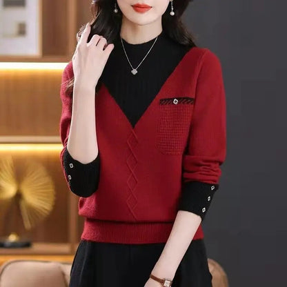 Variant image for Women Sweater Multicolor Knit | Margaret-11
