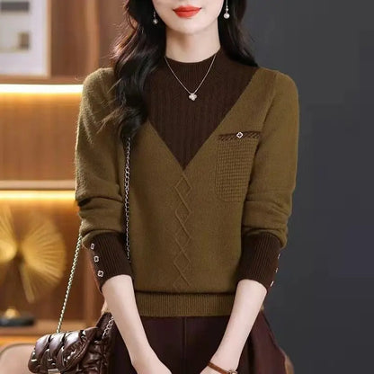 Variant image for Women Sweater Multicolor Knit | Margaret-16