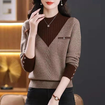 Variant image for Women Sweater Multicolor Knit | Margaret-21