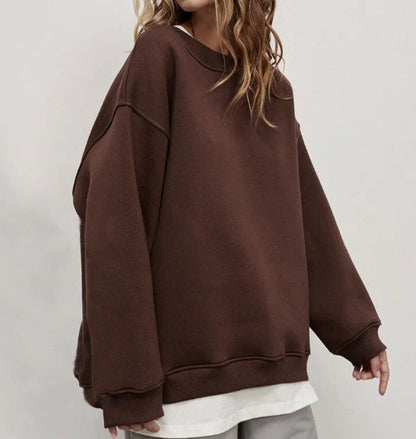 Women Oversized Crewneck Sweatshirt | Vanna