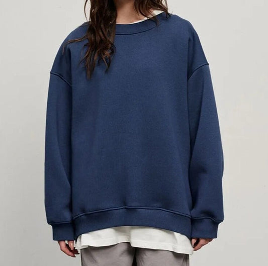 Women Oversized Crewneck Sweatshirt | Vanna