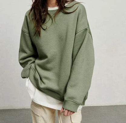 Women Oversized Crewneck Sweatshirt | Vanna