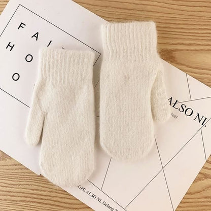 Women Soft Knit Mittens | Wilma