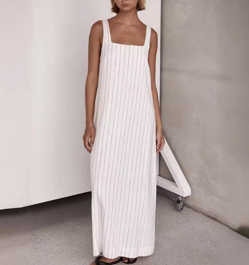 Women Square Neck Maxi Dress | Luella