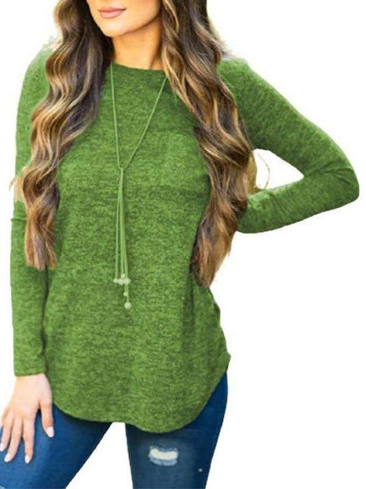 Cozy Long Sleeve Tunic Top | Francesca