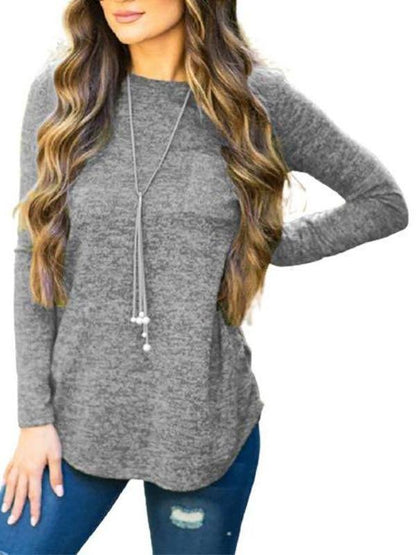 Cozy Long Sleeve Tunic Top | Francesca