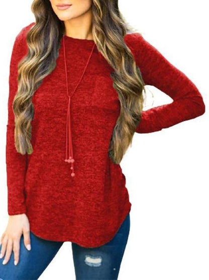 Cozy Long Sleeve Tunic Top | Francesca