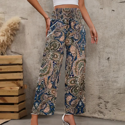 Women Boho Wide-Leg Pants | Aderyn