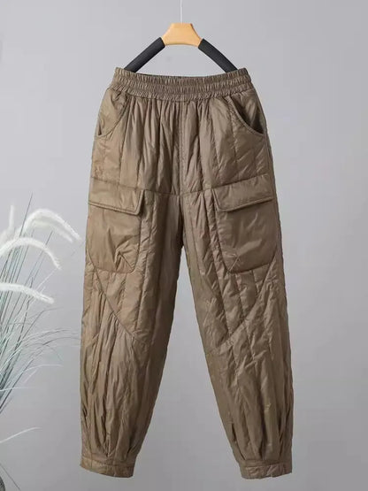Women Relaxed Fit Cargo Pants | Rielle