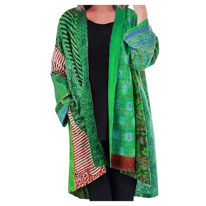 Women Bohemian Patchwork Kimono Cardigan | Loren
