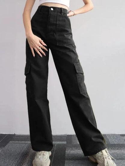 High-Waisted Cargo Pants | Hedy