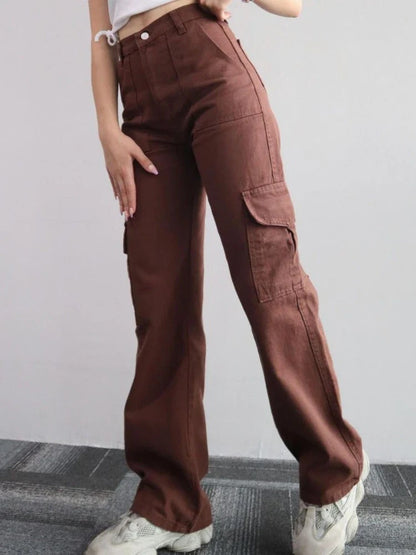 High-Waisted Cargo Pants | Hedy