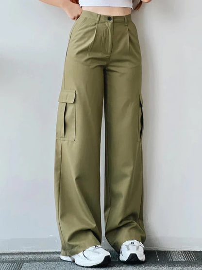 High-Waisted Cargo Pants | Hedy
