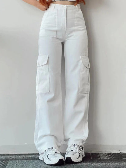 High-Waisted Cargo Pants | Hedy