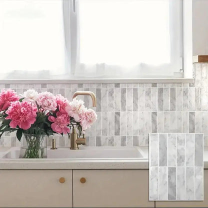 Variant image for Adhesive Wall Tiles Vinyl Glossy | Home Decor Solution-6